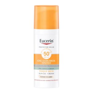 Eucerin Sun Face Oil Control Tono Claro SPF 50+ 50ml