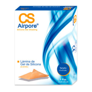 CS Airpore Silicone Gel Sheeting 4cm X 6cm