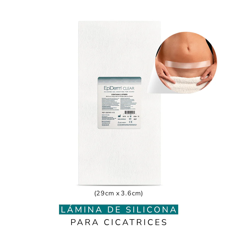 EPIDERM Lámina de Silicona EDG 1112 (29 X 3.6 cm)