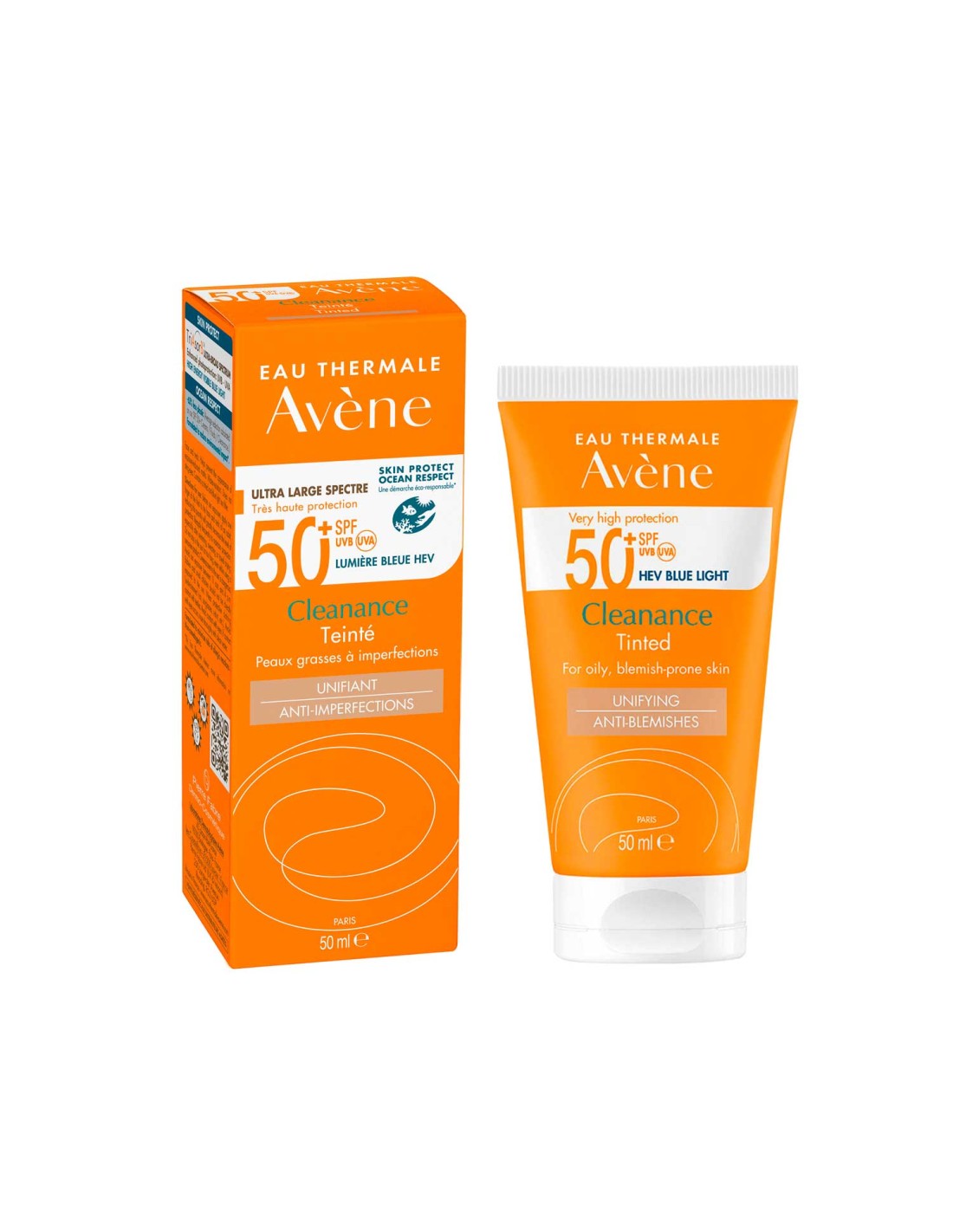 Solar Cleanance con Color 50+ 50ml