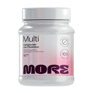 MORE+ Multivit Frutos rojos 100 unidades