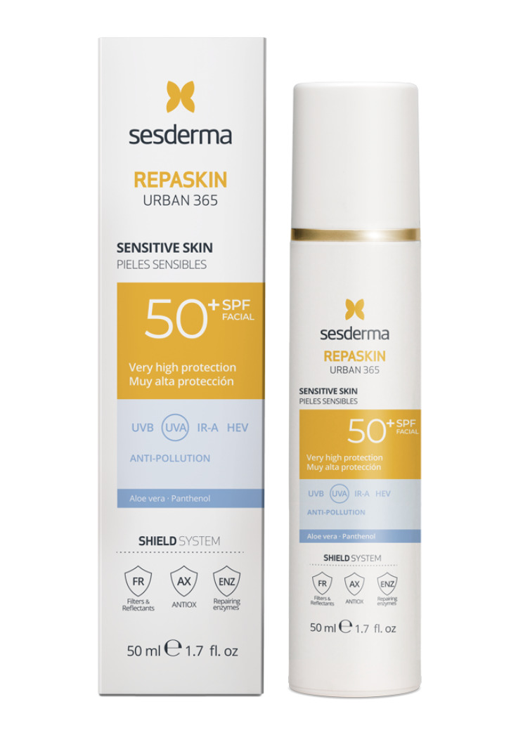 Sesderma REPASKIN URBAN 365 Pieles Sensibles SPF50+ 50ml